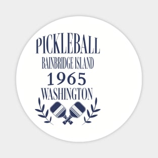 pickleball 1965 Washington Magnet